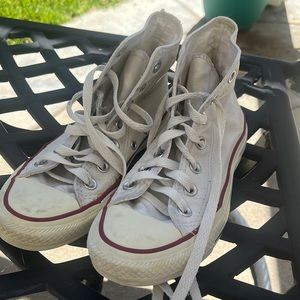 White high top converse